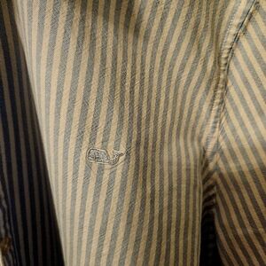Vineyard Vines Light Blue Striped Button Down Shirt